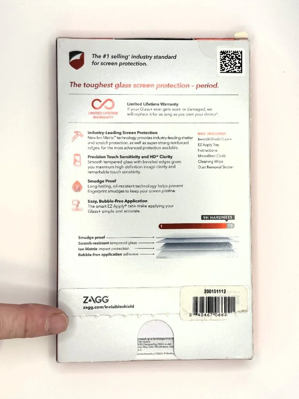 ZAGG invisible shield